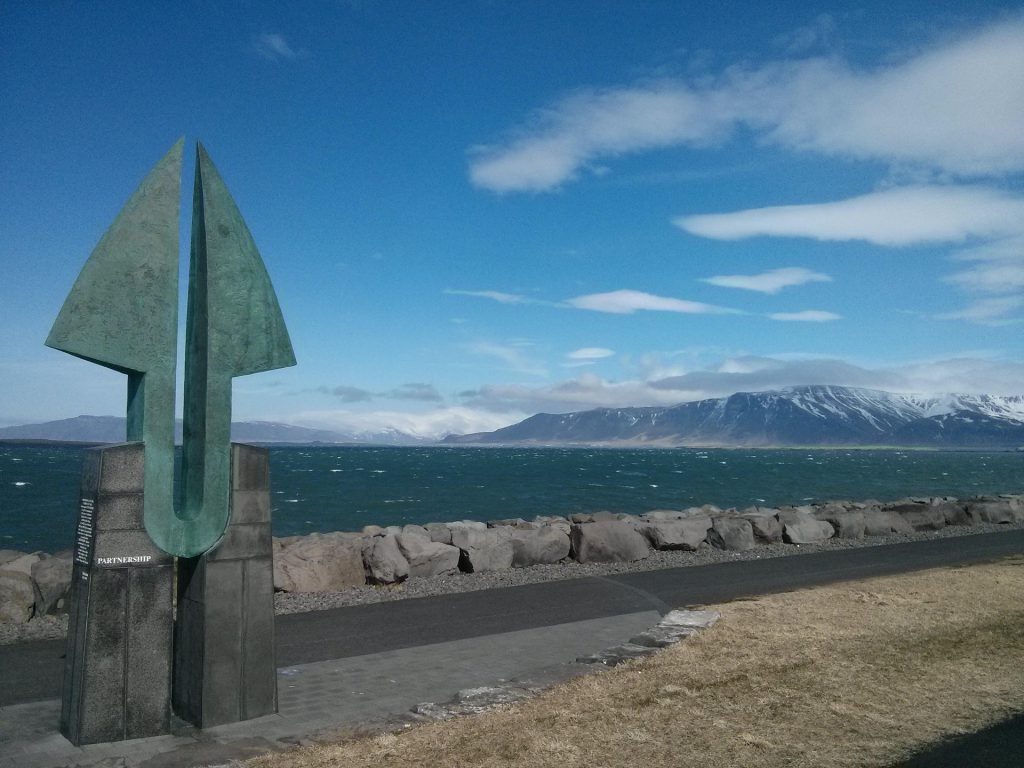 Island Foto Symbol Reykjavik Meer