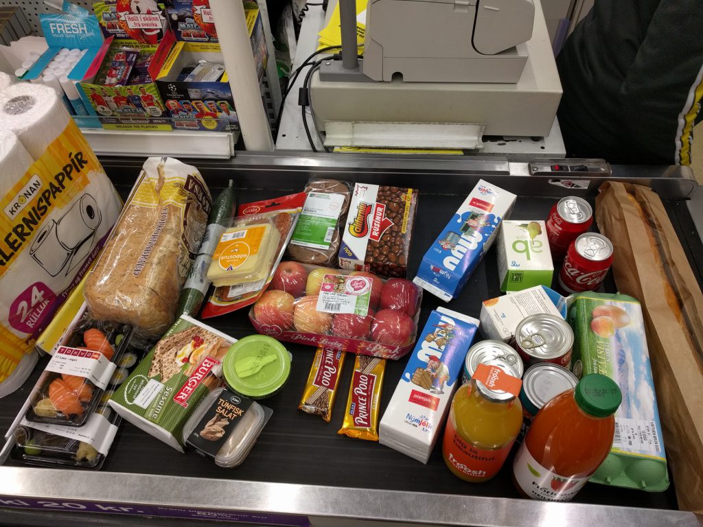 Island Shopping Einkauf Supermarkt Kosten Preise