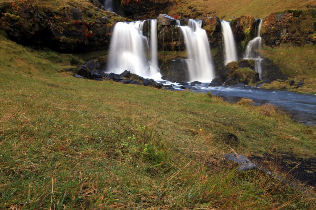 Wasserfall Gluggafoss / Merkjarfoss in Island