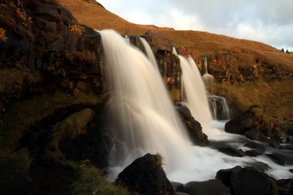 Wasserfall Gluggafoss / Merkjarfoss in Island