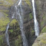 Wasserfall in Island: Glymur