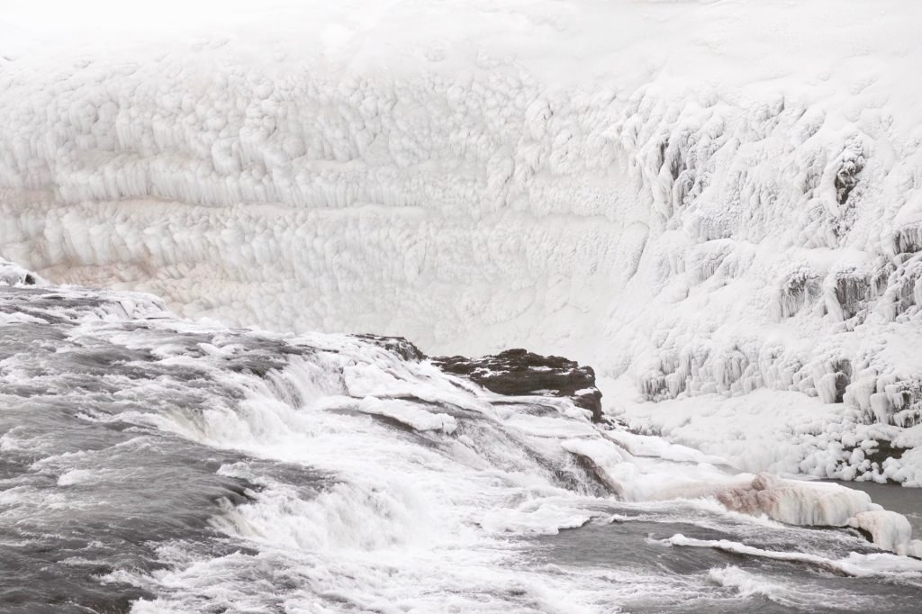 Wasserfall in Island: Gullfoss