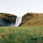 Wasserfall in Island: Skógafoss