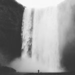 Wasserfall in Island: Skógafoss