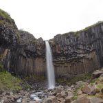 Wasserfall in Island: Svartifoss