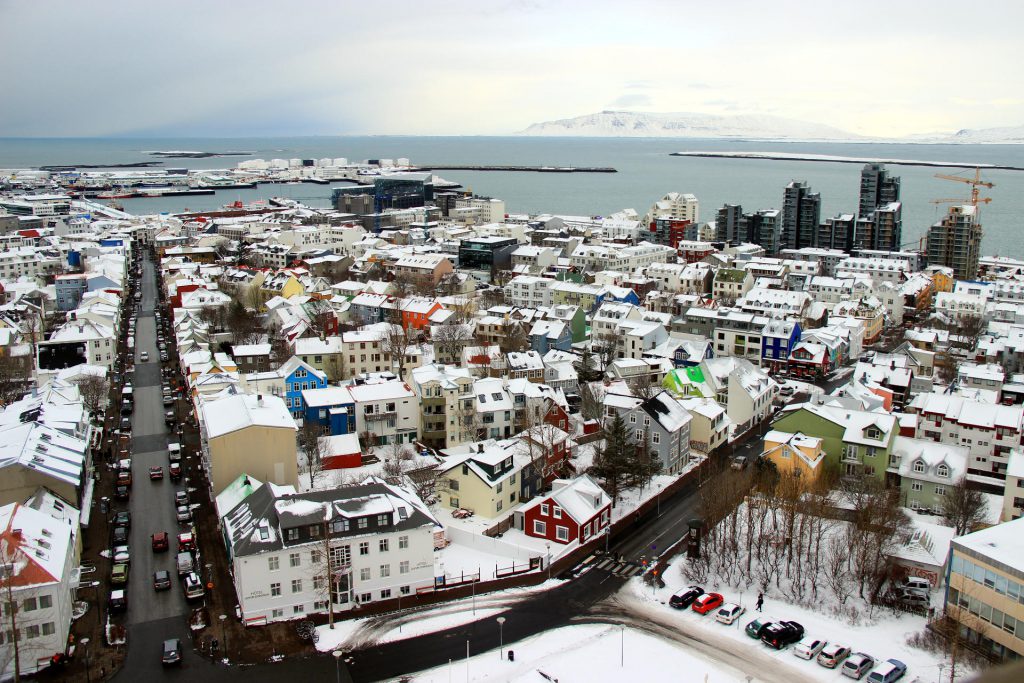 Reykjavík von oben