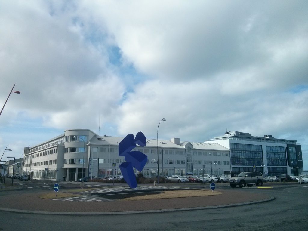 Skulptur in Island