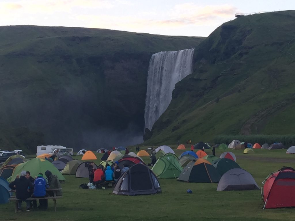 Gänsehaut am Skogafoss