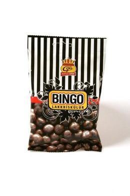 Bingo! Lakritz mit Schokoladenüberzug aus Island