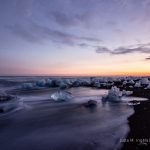 6 Grad Ost - Gletscherlagune Jökulsárlón in Island