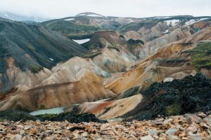 Die Farbspiele von Landmannalaugar in Island