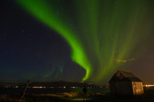 Nur im Winter in Island: Nordlichter