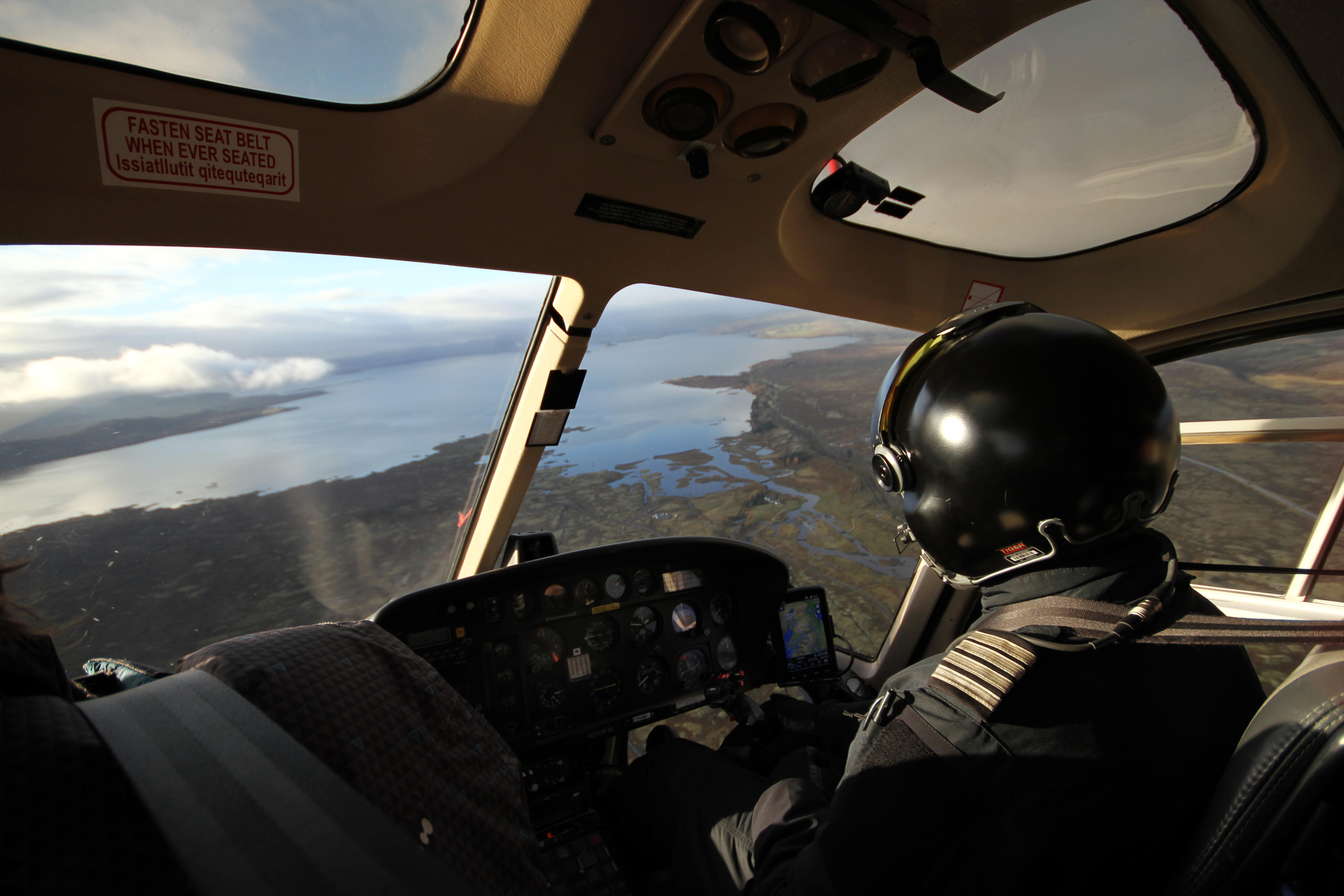 Island Rundflug Hubschrauber Helicopter Flight