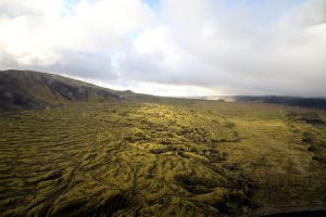 Island Rundflug mit dem Hubschrauber: Die Bergkette Bláfjöll