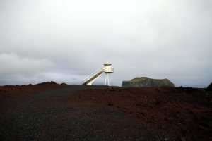 Urðaviti - Wandern zum Leuchtturm auf neuem Land von Heimaey