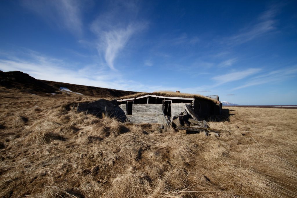 Verlassene Farm auf dem Weg nach Borgarfjörður Eystri