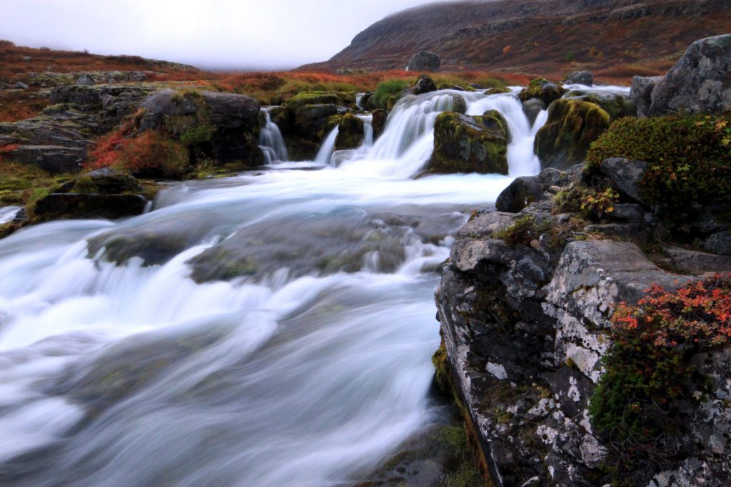 Dynjandi Wasserfall in Island