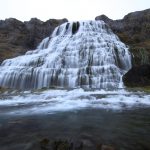 Dynjandi Wasserfall in Island