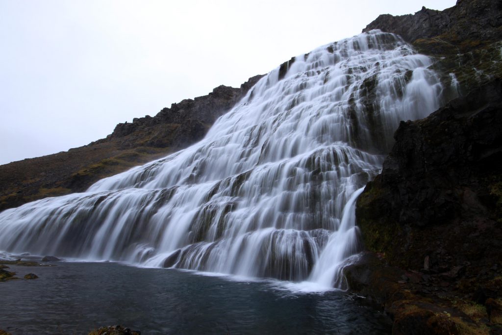 Dynjandi Wasserfall in Island