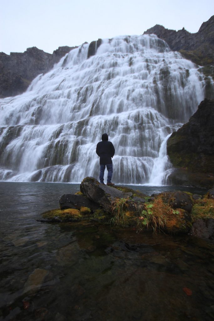 Dynjandi Wasserfall in Island