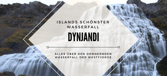 Dynjandi Wasserfall in Island
